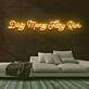 Dirty Money Neon Sign
