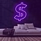 Dollar Sign Neon Sign