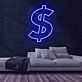 Dollar Sign Neon Sign