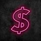 Dollar Sign Neon Sign