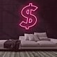 Dollar Sign Neon Sign