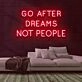 Dreams Not People Neon Sign
