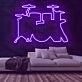 Drums Neon Sign