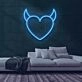 Evil Heart Neon Sign