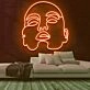 Face Neon Sign