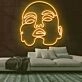 Face Neon Sign