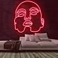 Face Neon Sign