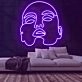 Face Neon Sign