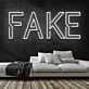 FAKE Neon Sign