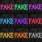 FAKE Neon Sign