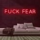 Fear Neon Sign