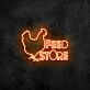 Feed Store Neon Sign