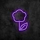 Flower Neon Sign