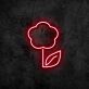Flower Neon Sign