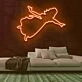 Fly Away Neon Sign