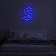 DOLLAR SIGN LED Neon Sign