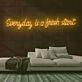 Fresh Start Neon Sign