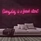 Fresh Start Neon Sign