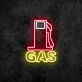 Gas Neon Sign