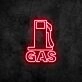 Gas Neon Sign