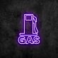 Gas Neon Sign