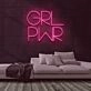 GRL PWR Neon Sign