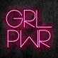 GRL PWR Neon Sign