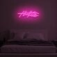 HUSTLE" LED Neon Sign