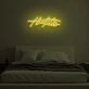 HUSTLE" LED Neon Sign