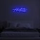 HUSTLE" LED Neon Sign