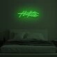HUSTLE" LED Neon Sign