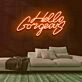 Hello Gorgeous Neon Sign