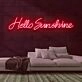 Hello Sunshine Neon Sign