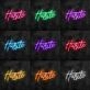 Hustle Neon Sign