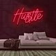 Hustle Neon Sign