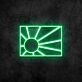 Japan Rising Sun Neon Sign