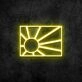 Japan Rising Sun Neon Sign