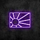 Japan Rising Sun Neon Sign