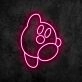 Kirby Neon Sign