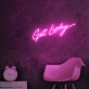 "Get Lucky" LED Neon Sign