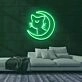Lunar Kitty Neon Sign