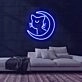 Lunar Kitty Neon Sign