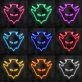 Mecha Warrior Neon Sign