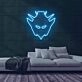 Mecha Warrior Neon Sign