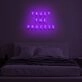 "TRUST THE PROCESS" LED Neon Sign