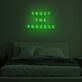 "TRUST THE PROCESS" LED Neon Sign