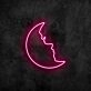 Moon Neon Sign