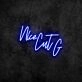 Nice Cut G Neon Sign
