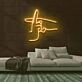 Ninja Hands Neon Sign