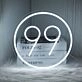 Number 99 Neon Sign